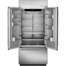  Germain Larivière 36-inch, 20.8 cu.ft. Built-in French 3-Door Refrigerator with Internal Ice Maker KitchenAid KBFN506ESS- Open box- Final sale IMAGE 5