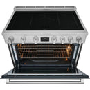  Germain Larivière 36-inch Freestanding Electric Induction Range Electrolux ECFI3668AS- Open box - Final sale IMAGE 6