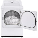  Germain Larivière 7.3 cu. ft. Electric Dryer with Smart Diagnosis LG DLE6100W- Open box -Final sale IMAGE 6