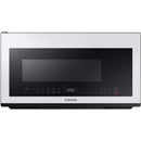  Germain Larivière 30-inch, 2.1  cu.ft. Over-the-Range Microwave Oven with Sensor Cook Samsung ME21B706B12- Final sale- Floor sample IMAGE 1
