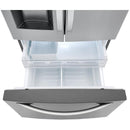  Germain Larivière 33-inch, 24.5 cu.ft. French 3-Door Refrigerator with Water and Ice Dispensing System LG LRFXS2503S- Final sale - Open box IMAGE 9