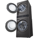  Germain Larivière Stacked Washer/Dryer Electric Laundry Center with TurboWash™ 360 Technology LG WKEX200HBA- Final sale - Open box IMAGE 9