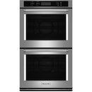  Germain Larivière 30-inch, 10 cu. ft. Built-in Double Wall Oven with Convection KitchenAid KODE500ESS- Final sale - Floor sample IMAGE 1