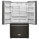  Germain Larivière 36-inch, 20 cu. ft. French 3-Door Refrigerator with Interior Water Dispenser KitchenAid KRFC300EBS- Final sale- Open box IMAGE 2