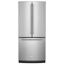  Germain Larivière 30-inch, 19.7 cu. ft. French 3-Door Refrigerator with Ice and Water Dispensing System KitchenAid KRFF300ESS- Final sale - Floor sample IMAGE 1