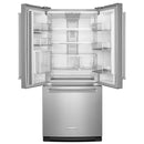  Germain Larivière 30-inch, 19.7 cu. ft. French 3-Door Refrigerator with Ice and Water Dispensing System KitchenAid KRFF300ESS- Final sale - Floor sample IMAGE 2