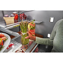  Germain Larivière French 3-Door Refrigerator with External Water and Ice Dispensing System KitchenAid KRFF577KBS-  Final sale - Open box IMAGE 10