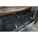  Germain Larivière 36-inch, 19.4 cu. ft. Counter-Depth 4-Door Refrigerator with PrintShield™ Finish KitchenAid KRQC506MPS- Finale sale -Floor sample IMAGE 8