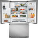  Germain Larivière 36-inch, 21.5 cu. ft. Counter-Depth French 3-Door Refrigerator with Wave-Touch® Controls Electrolux EW23BC87SS- Final sale - Floor sample IMAGE 4