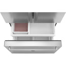  Bertazzoni 36-inch, 26.2 cu. ft. Counter-Depth French 3-Door Refrigerator with Ice Maker and Water Dispenser RFD36FZNX IMAGE 4
