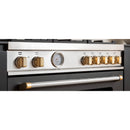  Bertazzoni 48-Inch Freestanding Induction Range with 6 Elements MAS486INMNG IMAGE 3