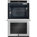  Bertazzoni 30-inch, 9.6 cu. ft. Built-in Double Wall Oven with Bertazzoni Assistant FPRO30FDVTX IMAGE 2
