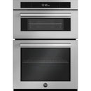  Bertazzoni 30-inch, 6.4 cu. ft. Built-in Combination Oven with Speed Microwave FPRO30COVTX IMAGE 1