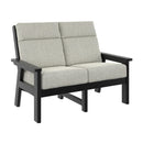  Germain Larivière Outdoor Seating Loveseats DSF292_14 Black IMAGE 1