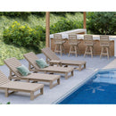  Germain Larivière Outdoor Seating Lounge Chairs L99-07 Beige IMAGE 2