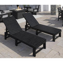  Germain Larivière Outdoor Seating Lounge Chairs L99-14 Black IMAGE 2