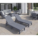  Germain Larivière Outdoor Seating Lounge Chairs L99-18 Grey IMAGE 2