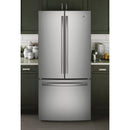  Germain Larivière 33-inch, 18.6 cu. ft. Counter-Depth French-Door Refrigerator GE GWE19JSLSS - Finale sale - Floor sample IMAGE 8