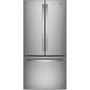  Germain Larivière 33-inch, 18.6 cu. ft. Counter-Depth French-Door Refrigerator GE GWE19JYLFS- Final sale - Floor sample IMAGE 1