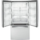 Germain Larivière 33-inch, 18.6 cu. ft. Counter-Depth French-Door Refrigerator GE GWE19JYLFS- Final sale - Floor sample IMAGE 3