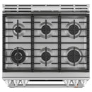  Germain Larivière 30-inch Slide-in Gas Range with Convection Technology CAFE CCGS700P2MS1- Final sale- Floor sample IMAGE 5