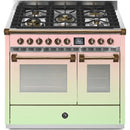 Steel Ascot 40-inch Dual-Fuel Range with 5 Burners AQY10SF-4M-RAL IMAGE 1