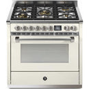  Steel Ascot 36-inch Dual-Fuel Range With 5 Burners AQY9S-4M-NA-N IMAGE 1