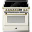  Steel Ascot 36-inch Induction Range with 5 Zones AQY9S-5FI-NA-O IMAGE 1