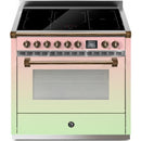  Steel Ascot 36-inch Induction Range with 5 Zones AQY9S-5FI-XXX IMAGE 1