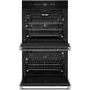  Germain Larivière Noir 30-inch 10.0 cu.ft. Built-in Double Wall Oven with MultiMode® Convection System JENNAIR JJW2830LM- Final sale - Floor sample IMAGE 3