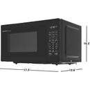  Sharp 0.7 cu. ft. Countertop Microwave Oven SMC0760KBC IMAGE 7
