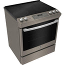  Germain Larivière 30-inch Slide-in Electric Range with Self-cleaning oven and steam clean option GE JCS840EMES- Final sale - Floor sample IMAGE 3