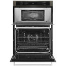  Germain Larivière 30-inch, 5 cu. ft. Built-in Combination Wall Oven with Convection KITCHENAID KOCE500EBS - Final sale - Floor sample IMAGE 2