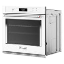  Germain Larivière 30-inch, 5.0 cu. ft. Built-in Wall Oven with Air Fry KITCHENAID KOES530PWH- Final sale - Floor sample IMAGE 4