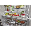  Germain Larivière 36-inch, 26.8 cu. ft. Freestanding French Door 3-Door Refrigerator with Exterior Ice and Water Dispensing System KITCHENAID KRFF507HBS- Final sale - Floor sample IMAGE 6
