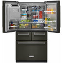  Germain Larivière 36-inch, 25.8 cu. ft. French 5-Door Refrigerator with Ice and Water KITCHENAID KRMF706EBS - Final sale - Floor sample IMAGE 3