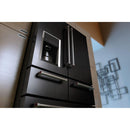  Germain Larivière 36-inch, 25.8 cu. ft. French 5-Door Refrigerator with Ice and Water KITCHENAID KRMF706EBS - Final sale - Floor sample IMAGE 11