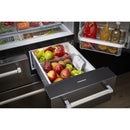  Germain Larivière 36-inch, 25.8 cu. ft. French 5-Door Refrigerator with Ice and Water KITCHENAID KRMF706EBS - Final sale - Floor sample IMAGE 5