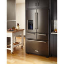  Germain Larivière 36-inch, 25.8 cu. ft. French 5-Door Refrigerator with Ice and Water KITCHENAID KRMF706EBS - Final sale - Floor sample IMAGE 12