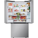  Germain Larivière 33-inch, 20 cu. ft. French 3-Door Refrigerator with Smart Diagnosis LG LF20C6330S - Final sale - Open box IMAGE 3