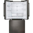  Germain Larivière 33-inch, 25 cu.ft. 3-Door French Door Refrigerator with Ice and Water Dispenser LG LF25H6330D -Finale sale - Open box IMAGE 2