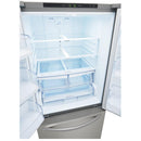  Germain Larivière 30-inch, 21.8 cu.ft. Freestanding French 3-Door Refrigerator with SmartDiagnosis™ Technology LG LRFNS2200S- Final sale - Floor sample IMAGE 5