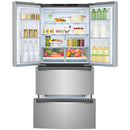  Germain Larivière 33-inch, 19 cu.ft. Counter-Depth French 4-Door Refrigerator LG LRMNC1803S - Final sale - Open box IMAGE 2