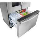  Germain Larivière 36-inch, 26 cu. ft. Counter-Depth French 3-Door Refrigerator with Dual Ice Makers LG LRFXC2606S- Final sale - Floor sample IMAGE 6