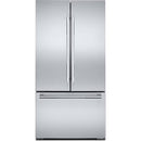  JennAir 36-inch, 24.8 cu. ft. Counter-Depth French 3-Door Refrigerator with Internal Water Dispenser JFFCCI72SL IMAGE 1