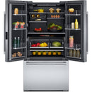  JennAir 36-inch, 24.8 cu. ft. Counter-Depth French 3-Door Refrigerator with Internal Water Dispenser JFFCCI72SL IMAGE 3