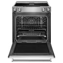  Germain Larivière 30-inch Slide-In Electric Range KITCHENAID KSEG950ESS- Final sale - Floor sample IMAGE 4