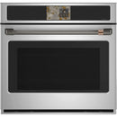  Couleur_Acier inoxydable --  Café 30 inch, 5.0 cu. ft. Built in Single Wall Oven with True European Convection IMAGE 1