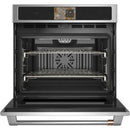  Couleur_Acier inoxydable --  Café 30 inch, 5.0 cu. ft. Built in Single Wall Oven with True European Convection IMAGE 2