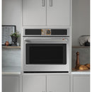 Couleur_Acier inoxydable --  Café 30 inch, 5.0 cu. ft. Built in Single Wall Oven with True European Convection IMAGE 4